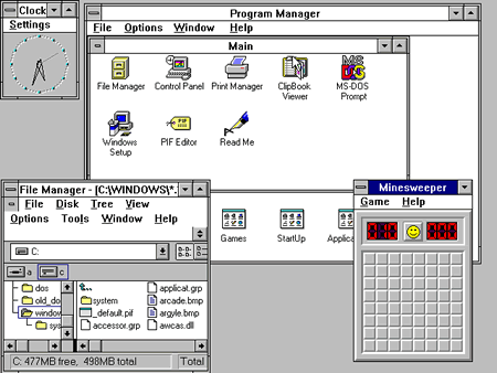 Windows 3.1 Screenshot