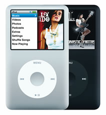 These iPod classics really are small for their capacity