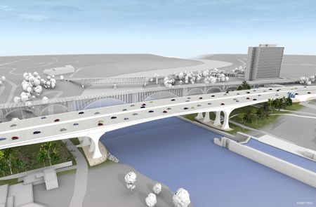 New 35W Bridge Rendering