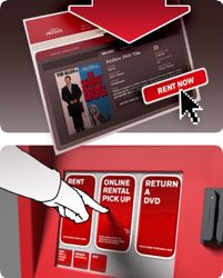 Redbox Online Rental and Pick-Up